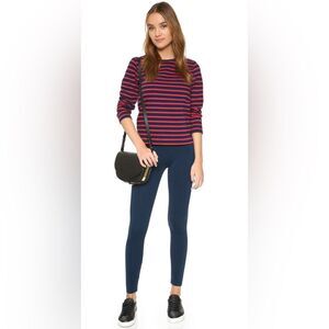 David Lerner Leggings Dark Navy Blue size small